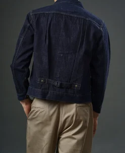 Discount 1880 Indigo Dyed 15 oz Selvedge Denim Jacket Jackets&coats | Denim Jackets
