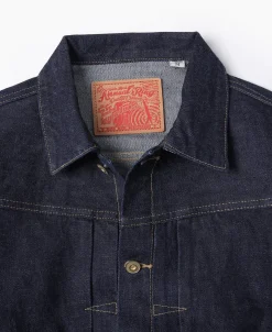 Discount 1880 Indigo Dyed 15 oz Selvedge Denim Jacket Jackets&coats | Denim Jackets