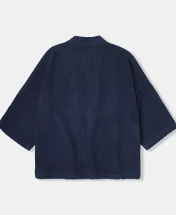 Hot Indigo Sashiko Kendo Jacket Jackets&coats