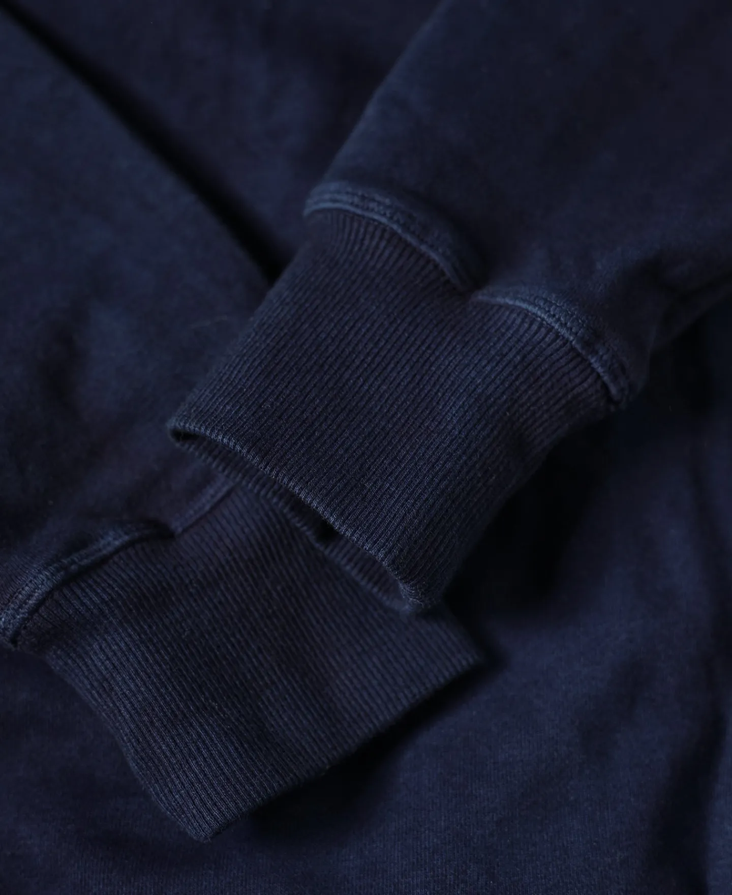 Online Indigo-Dyed Cotton-Jersey Hoodie Sweatshirts&hoodies
