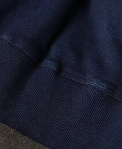 Online Indigo-Dyed Cotton-Jersey Hoodie Sweatshirts&hoodies