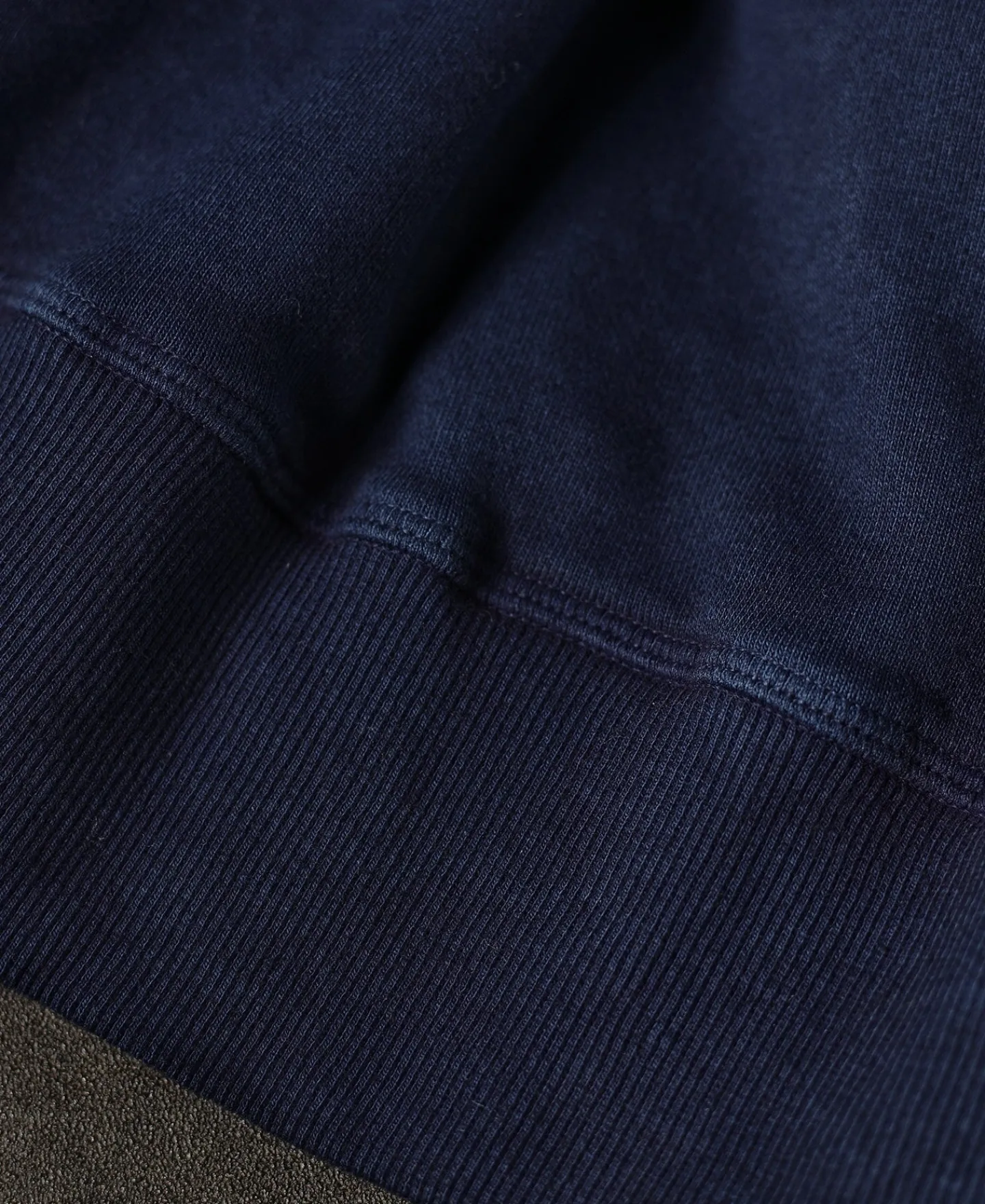 Online Indigo-Dyed Cotton-Jersey Hoodie Sweatshirts&hoodies