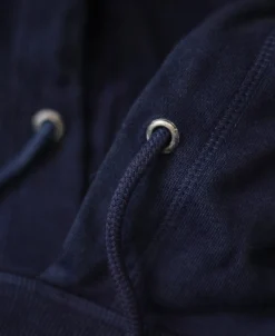 Online Indigo-Dyed Cotton-Jersey Hoodie Sweatshirts&hoodies