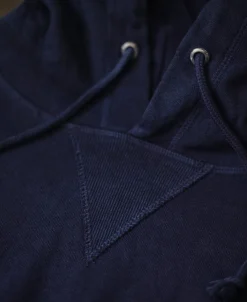 Online Indigo-Dyed Cotton-Jersey Hoodie Sweatshirts&hoodies
