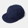 Fashion Indigo-Dyed Cotton-Linen Ball Cap Hats&caps