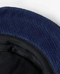 Fashion Indigo-Dyed Sashiko Newsboy Cap Hats&caps