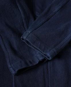 Clearance Indigo-Dyed Sashiko Work Jacket Jackets&coats