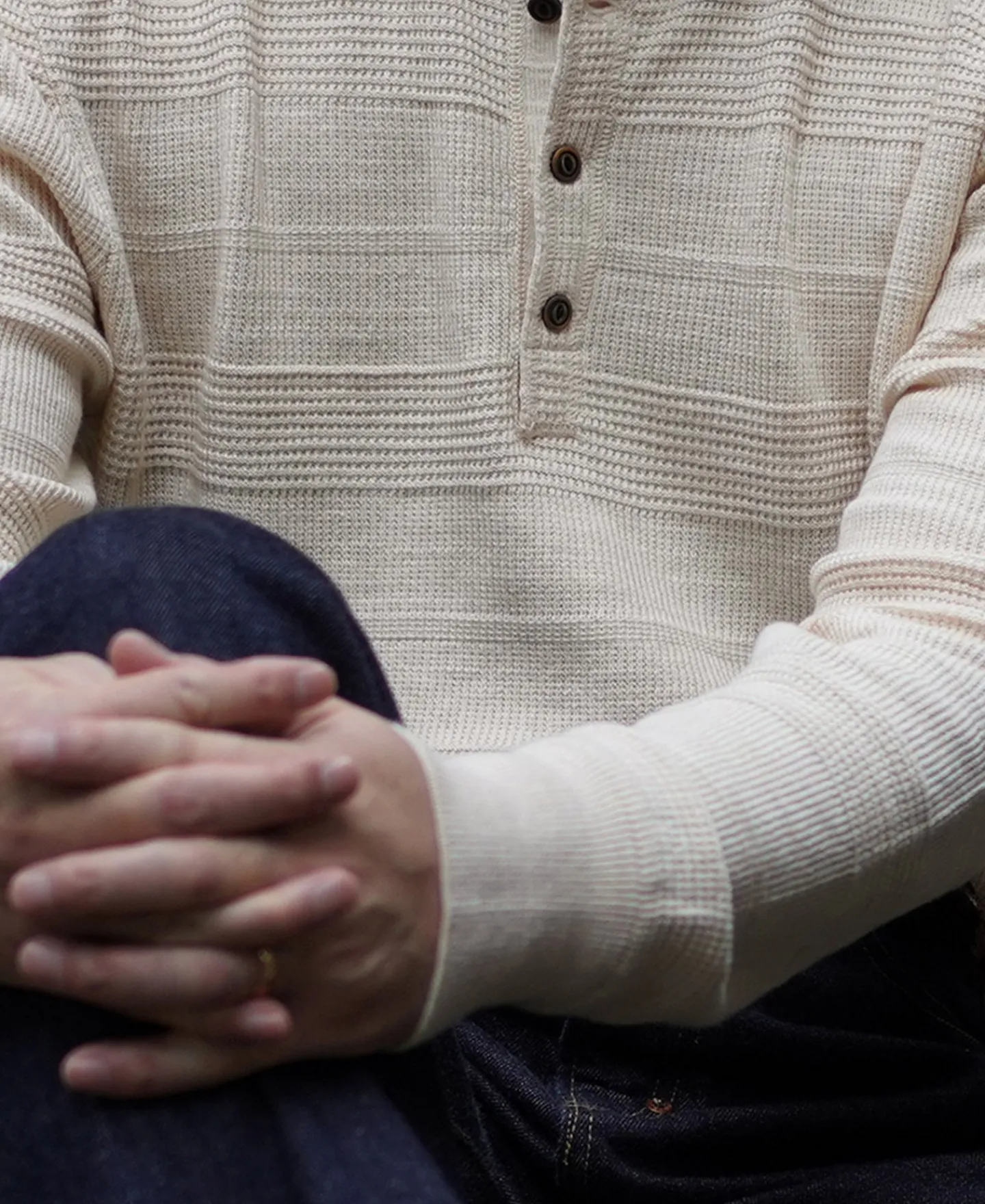 Best Jacquard Knitted Henley Shirt Henleys | Long Sleeve T-Shirts