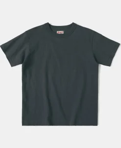 New Loopwheel Tubular Athletic T-Shirt - Vintage Black Short Sleeve T-Shirts | T-shirts