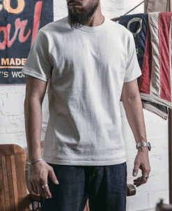 Hot Loopwheel Tubular Athletic T-Shirt - White Short Sleeve T-Shirts | T-shirts
