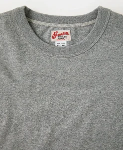 New Loopwheel Tubular Athletic T-Shirt - Gray T-shirts