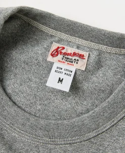 New Loopwheel Tubular Athletic T-Shirt - Gray T-shirts