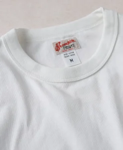 Hot Loopwheel Tubular Athletic T-Shirt - White Short Sleeve T-Shirts | T-shirts