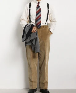 Best Lot 840 9.5 Wale 1940s Corduroy Work Pants - Khaki Pants&trousers