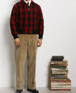 Best Lot 840 9.5 Wale 1940s Corduroy Work Pants - Khaki Pants&trousers