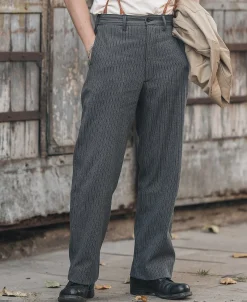 Best Lot 931 Black & Gray Stripe Pants Pants&trousers