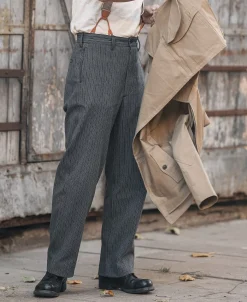 Best Lot 931 Black & Gray Stripe Pants Pants&trousers