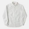 Online Lot 218 Button Down Oxford Shirt - White Long Sleeve Shirts | Shirts