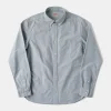 Sale Lot 218 Button Down Oxford Shirt - Blue Long Sleeve Shirts | Shirts