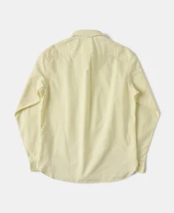 Best Lot 218 Button Down Oxford Shirt - Creamy Yellow Long Sleeve Shirts | Shirts