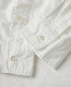 Online Lot 218 Button Down Oxford Shirt - White Long Sleeve Shirts | Shirts