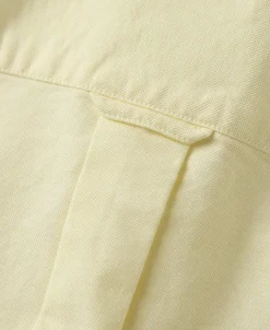 Best Lot 218 Button Down Oxford Shirt - Creamy Yellow Long Sleeve Shirts | Shirts