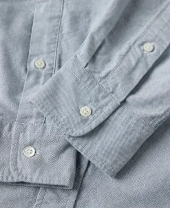 Sale Lot 218 Button Down Oxford Shirt - Blue Long Sleeve Shirts | Shirts