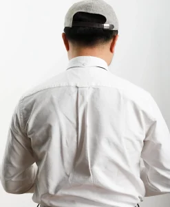 Online Lot 218 Button Down Oxford Shirt - White Long Sleeve Shirts | Shirts