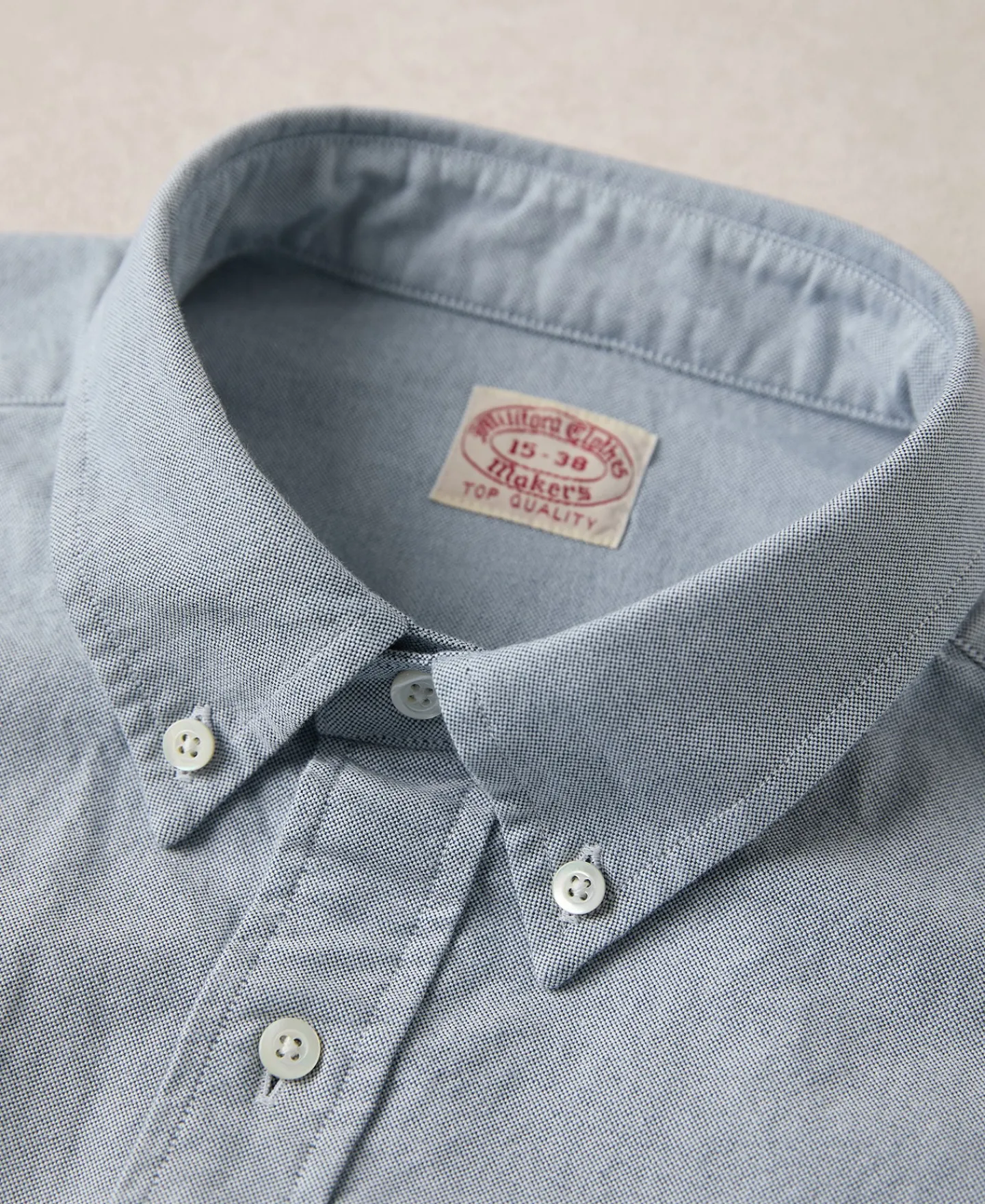 Sale Lot 218 Button Down Oxford Shirt - Blue Long Sleeve Shirts | Shirts
