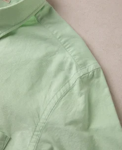 Online Lot 218 Button Down Oxford Shirt - Green Long Sleeve Shirts | Shirts