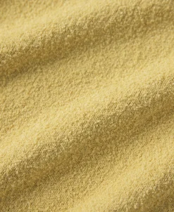 Fashion Lot 917 Cotton-Blend Bouclé Polo Shirt - Yellow Polo Shirts | Short Sleeve T-Shirts