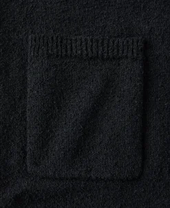 Hot Lot 917 Cotton-Blend Bouclé Polo Shirt - Black Polo Shirts | Short Sleeve T-Shirts
