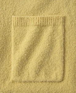 Fashion Lot 917 Cotton-Blend Bouclé Polo Shirt - Yellow Polo Shirts | Short Sleeve T-Shirts