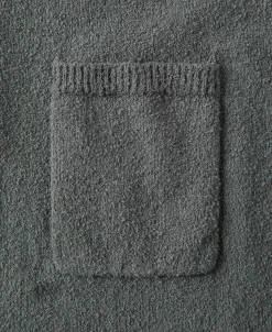 Sale Lot 917 Cotton-Blend Bouclé Polo Shirt - Gray Short Sleeve T-Shirts | Polo Shirts