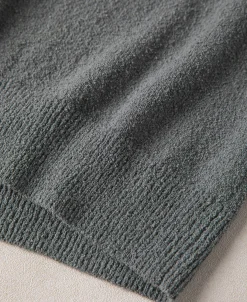 Sale Lot 917 Cotton-Blend Bouclé Polo Shirt - Gray Short Sleeve T-Shirts | Polo Shirts