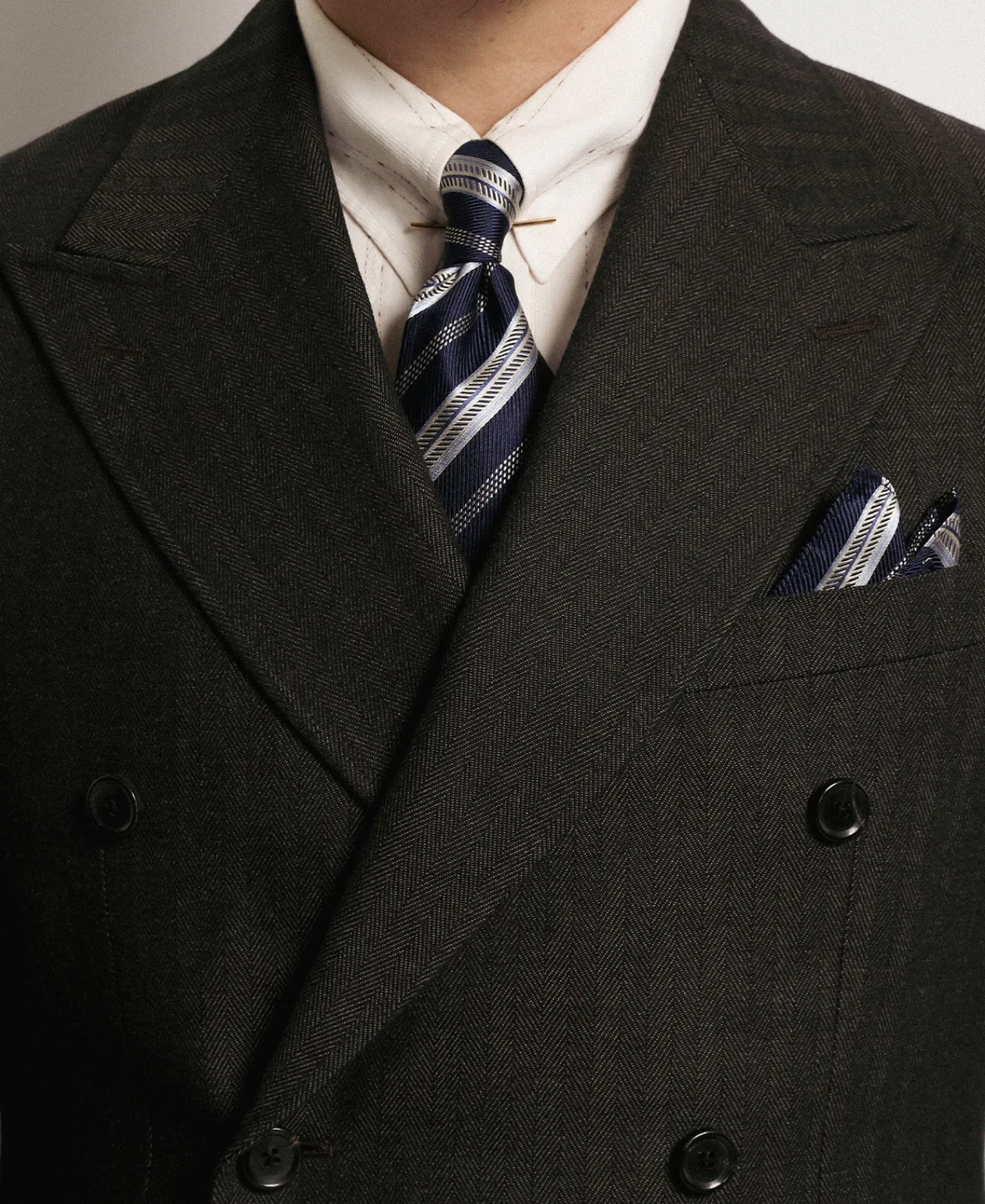 Hot Lot 1102 Double-Breasted Suit Coat Jackets&coats