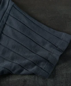 Sale Lot 105 Drop Needle Ribbed Pocket T-Shirt - Dark Gray Short Sleeve T-Shirts | T-shirts