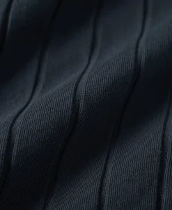 Sale Lot 105 Drop Needle Ribbed Pocket T-Shirt - Dark Gray Short Sleeve T-Shirts | T-shirts