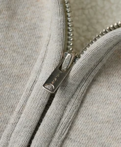 Online Lot 119 Half-Zip Pullover Sweatshirt - Oatmeal Sweatshirts&hoodies