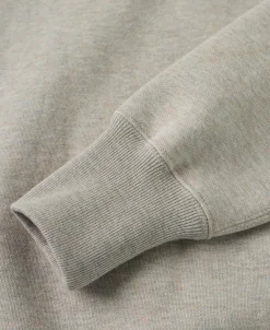 Online Lot 119 Half-Zip Pullover Sweatshirt - Oatmeal Sweatshirts&hoodies