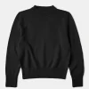Outlet Lot 916 Ivy Mock Neck Sweater - Black Knitwear&sweaters
