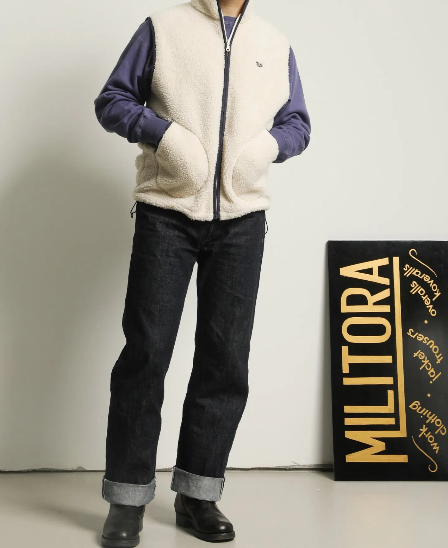 Fashion Lot 357 Ivy Polar Fleece Vest Waistcoats