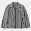 Sale Lot 1013 Nylon Tracksuit Jacket - Gray Jackets&coats