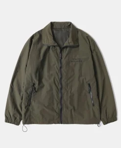 Sale Lot 1013 Nylon Tracksuit Jacket - Olive Jackets&coats