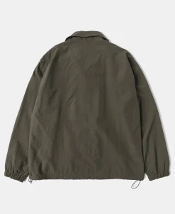 Sale Lot 1013 Nylon Tracksuit Jacket - Olive Jackets&coats