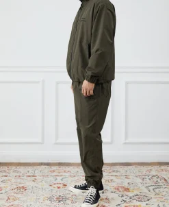 Sale Lot 1013 Nylon Tracksuit Jacket - Olive Jackets&coats