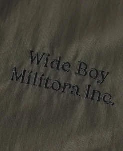 Sale Lot 1013 Nylon Tracksuit Jacket - Olive Jackets&coats