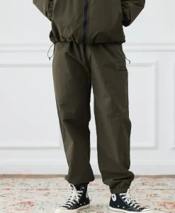 Best Lot 1013 Nylon Tracksuit Trousers - Olive Pants&trousers