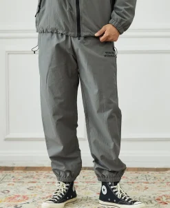 Best Lot 1013 Nylon Tracksuit Trousers - Gray Pants&trousers