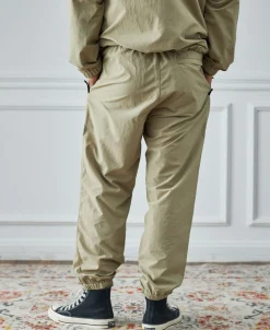 New Lot 1013 Nylon Tracksuit Trousers - Khaki Pants&trousers